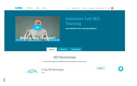 moz seo training.